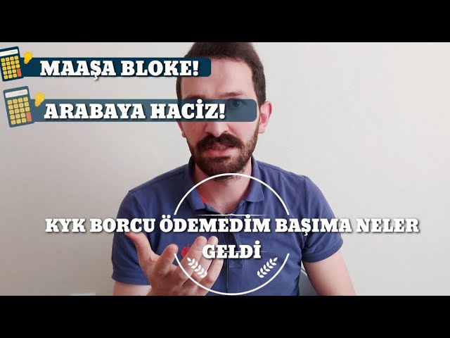 KYK borç yapılandırması 2024-25